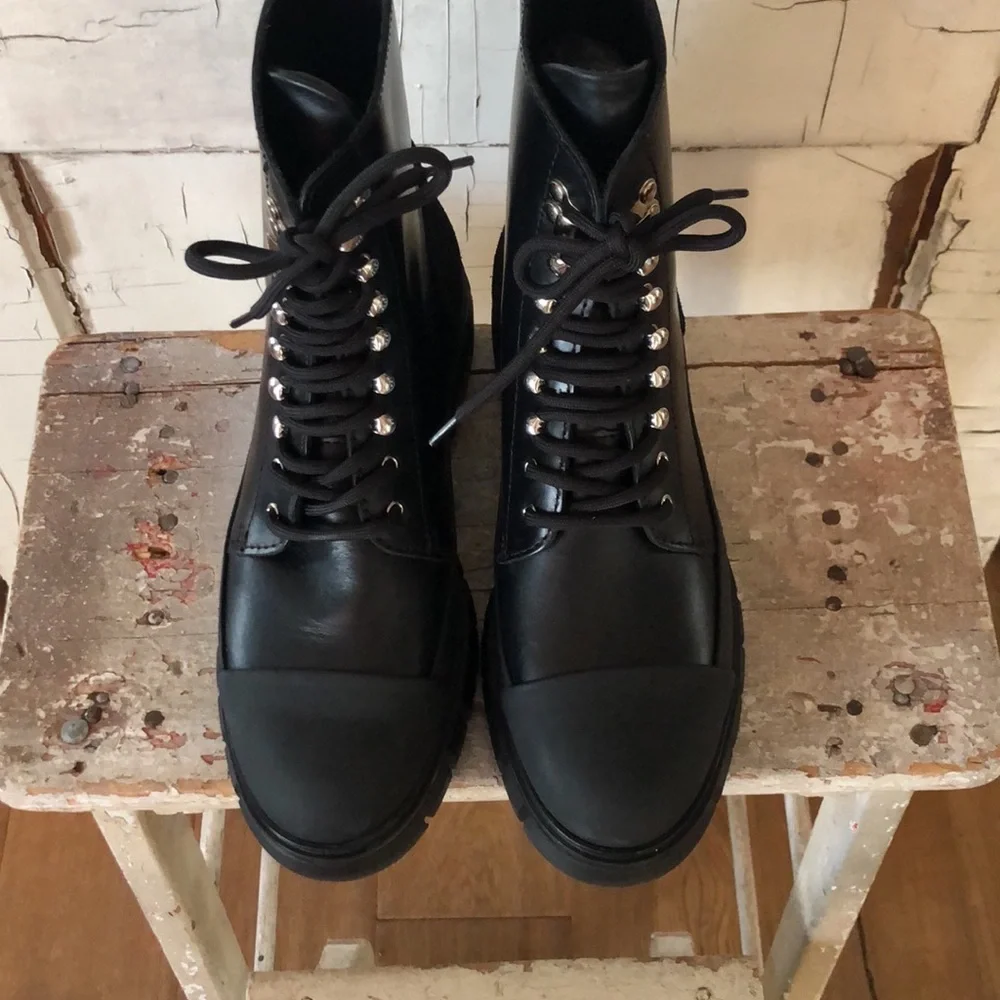 Shoe The Bear by Free People Maxime Lace Up Boots - Picture 3 of 8